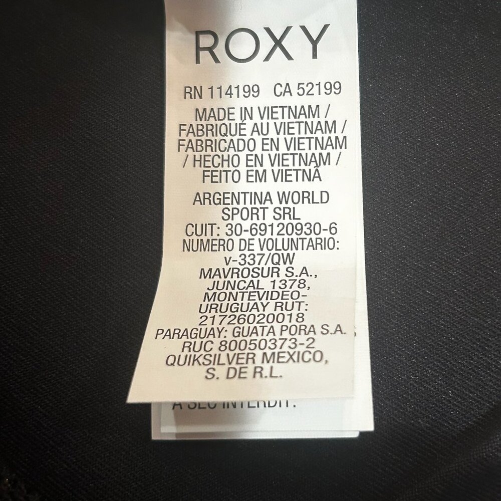 NWOT Roxy Whole Hearted Long Sleeve Rashguard Surfing Top - Picture 6 of 9